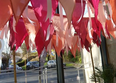 Custom Pink Bunting